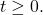 t\geq0.