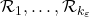 \mathcal R_1, \dots , \mathcal R_{k_\varepsilon}