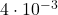 4 \cdot 10^{-3}