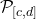 \mathcal P_{[c,d]}