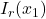 I_r(x_1)