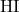 \text{HI}