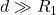 d\gg R_1