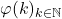 \varphi(k)_{k \in \mathbb{N}}