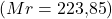 (Mr = \text{223,85})