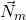 \vec{N}_m