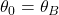 \theta_0=\theta_B