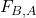 F_{B,A}
