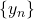 \{y_n\}