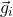 \vec{g}_i