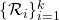 \{\mathcal R_i\}_{i=1}^k