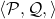 \langle \mathcal{P}, \mathcal{Q}, \rangle