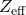 Z_{\text{eff}}