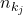 n_{k_j}